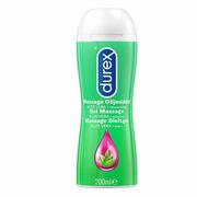 Masaż erotyczny - Durex Żel nawilżający i do masażu - Play Massage 2 in 1 Aloe Vera - miniaturka - grafika 1