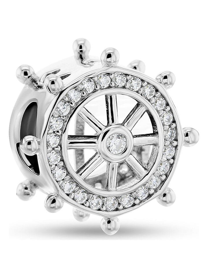 CHARM'S Srebrny charms z cyrkoniami