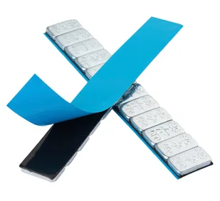 Ciężarki klejone Fivestars Round ocynk 5g 400 szt - Akcesoria wulkanizacyjne - miniaturka - grafika 9