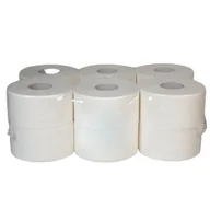 Papier toaletowy - Celmetto papier toaletowy jumbo biały celuloza Big Rola S 12 sztuk - miniaturka - grafika 1