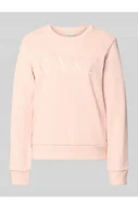 Bluzy damskie - Bluza z wyhaftowanym logo i okrągłym dekoltem - Gant - miniaturka - grafika 1