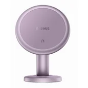 Uchwyty samochodowe do telefonów - Baseus C01 samochodowy uchwyt magnetyczny na telefon na deskę rozdzielczą fioletowy (SUCC000005) - miniaturka - grafika 1