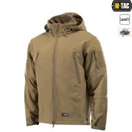 Kurtki damskie - M-Tac - Kurtka Soft Shell z podpinką - Coyote - 20501003 - miniaturka - grafika 1