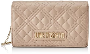 Torebki damskie - Love Moschino Damska torba na ramię Borsa pikowana PU z różowym aktem, 14 x 52 x 18 - grafika 1