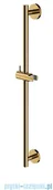 Baterie umywalkowe - Omnires Drążek prysznicowy 66 cm złoty DR12GL | - miniaturka - grafika 1
