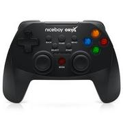 Kontrolery gier na PC - Kontroler Niceboy ORYX pro PC/PS3 (oryx-game-pad) Czarny - miniaturka - grafika 1