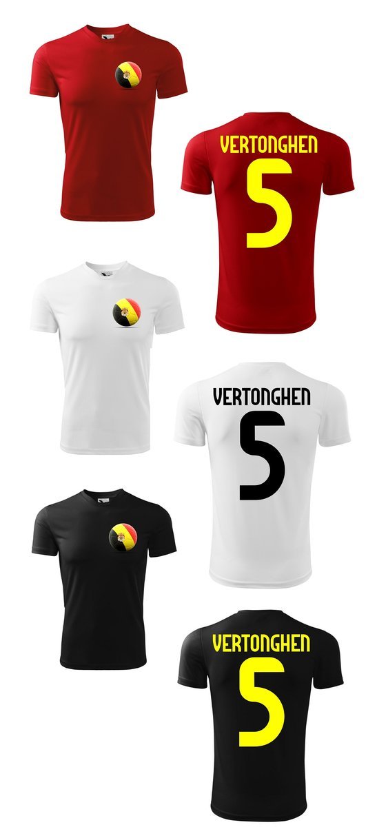 Treningowa Koszulka BELGIUM Jan VERTONGHEN 5