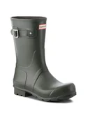 Kalosze męskie - Hunter Kalosze Original Short MFS9000RMA Zielony - miniaturka - grafika 1