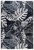 Dywany zewnętrzne - MULTI-DECOR  zewnętrzny/wewnętrzny Jungle biało-czarny 160 x 220 cm - miniaturka - grafika 1