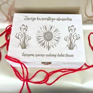 Gadżety dla niej i dla niego - Pudełeczko Na Dzień Babci Z Imieniem - miniaturka - grafika 1