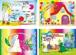 Protos Zeszyt papierów kolorowych samoprzylepnych A4, - Szkolne artykuły papiernicze - miniaturka - grafika 1