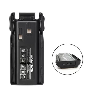 Bateria do Baofeng UV-82 1800mAh z USB C - Akcesoria do krótkofalówek - miniaturka - grafika 1