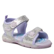 Buty dla dziewczynek - Sandały FROZEN - CMSS22-79DFR Purple - miniaturka - grafika 1