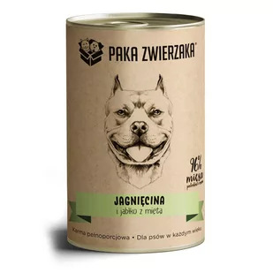 Paka zwierzaka Paka Zwierzaka Jagniecina karma mokra dla psa w każdym wieku 400g - Mokra karma dla psów Paka zwierzaka Paka Zwierzaka Jagniecina karma mokra dla psa w każdym wieku 400g - Mokra karma dla psów - miniaturka - grafika 1