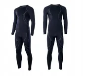 Spodnie narciarskie - Bielizna termoaktywna męska zestaw bluza + spodnie kalesony legginsy Hi-Tec Ikar Set rozmiar 3XL - miniaturka - grafika 1