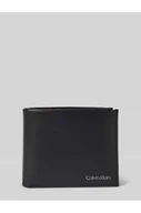 Portfele - Portfel z napisem z logo - CK Calvin Klein - miniaturka - grafika 1