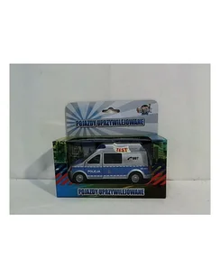 Policja van z dźw. 14cm w pud. HIPO - Samochody i pojazdy dla dzieci - miniaturka - grafika 1