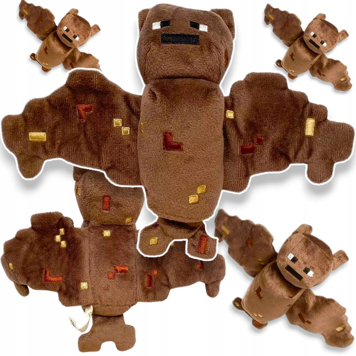 MINECRAFT NIETOPERZ PLUSZOWA MASKOTKA PLUSZAK POSTAĆ Z GRY PRZYTULANKA