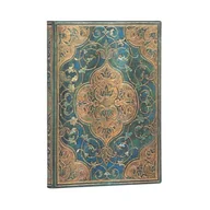 Szkolne artykuły papiernicze - Szkicownik Paperblanks Turquoise Chronicles Flexis midi - miniaturka - grafika 1