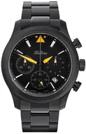 Zegarki męskie - Zegarek Balticus BALFSQCHBLP Flying Seal 44mm Czarny Limited Edition 50szt - miniaturka - grafika 1