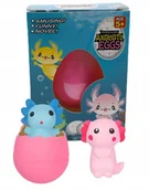 Figurki dla dzieci - Aksolotl w Jajku Figurka Rosnąca w Wodzie Axolotl Wykluwa Się Różne Kolory - miniaturka - grafika 1