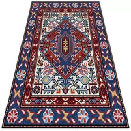 Dywany - Modny uniwersalny dywan winylowy Ludowe ornamenty 80x120 cm - miniaturka - grafika 1