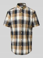 Koszule męskie - Koszula casualowa o kroju regular fit z kołnierzykiem typu button down - miniaturka - grafika 1