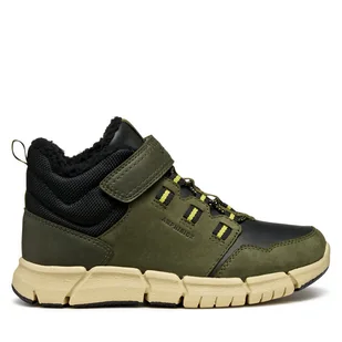 Trzewiki Geox J Flexyper B Abx J949XA 032ME C0498 D Khaki - Buty dla chłopców - miniaturka - grafika 1