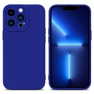 Etui i futerały do telefonów - Pokrowiec Etui Do Apple iPhone 12 PRO w FLUID NIEBIESKI TPU Silikonowe Obudowa Ochronny Case Cover Cadorabo - miniaturka - grafika 1