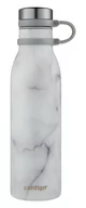Butelki termiczne - Contigo Butelka termiczna na wodę Matterhorn Couture WHITE MARBLE 591 ml 5983-uniw - miniaturka - grafika 1