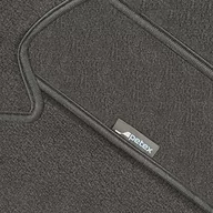 Dywaniki samochodowe - PETEX Uranus dywanik samochodowy premium z tyłu, grafitowy, 2-częściowy - miniaturka - grafika 1