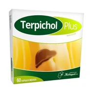 Układ pokarmowy - Herbapol WROCŁAW Terpichol plus x 60 kaps - miniaturka - grafika 1