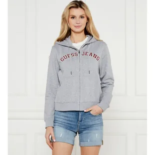 Guess Jeans Bluza COLLEGE Regular Fit - Bluzy damskie - miniaturka - grafika 1