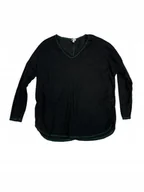 Swetry damskie - Czarny sweter damski bluzka White Birch L - miniaturka - grafika 1