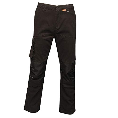 Regatta TRJ373R40800 skandal stretch spodnie, rozmiar 100 cm standardowe, czarne