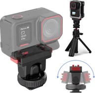 Akcesoria do kamer sportowych - MOCOWANIE UCHWYT MAGNETYCZNY KULOWY REGULOWANY 360 DO SZYBKIEGO MONTAŻU 1/4'' CALA DO INSTA360 ACE PRO 2 / ACE PRO / ACE - miniaturka - grafika 1