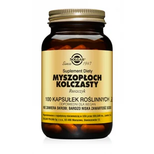 Solgar Myszopłoch Kolczasty 100kaps - Suplementy naturalne - miniaturka - grafika 1