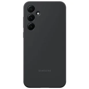 Etui Samsung EF-PA556TBEGWW A55 5G A556 czarny/black Silicone Cover - Etui i futerały do telefonów - miniaturka - grafika 11