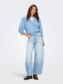 Bluzki damskie - ONLY Bluzka dżinsowa w kolorze błękitnym - miniaturka - grafika 1