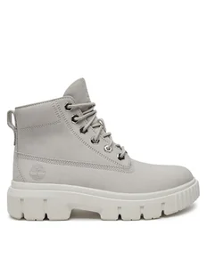 Timberland Trapery TB0A5RPR0321 Biały - Botki damskie - miniaturka - grafika 1