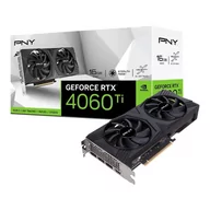 Karty graficzne - PNY Technologies PNY GeForce RTX 4060 Ti 16GB VERTO OC Dual Fan DLSS 3 - miniaturka - grafika 1