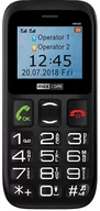 Telefony komórkowe - Maxcom MM426 Dual Sim Czarny - miniaturka - grafika 1