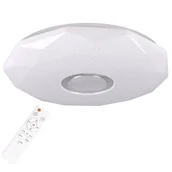 Lampy ścienne - Polux Plafon śr 76cm DIAMOND 80W 6800lm z pilotem SANICO 313553 - miniaturka - grafika 1