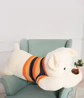 Maskotki i pluszaki - Miś Gustaw Duży Pies Dexter Pluszak biały 120cm - miniaturka - grafika 1