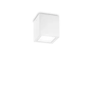 Ideal Lux Lampa sufitowa zewnętrzna TECHO PL1 SMALL biała 251561 251561/IL - Lampy ogrodowe - miniaturka - grafika 1