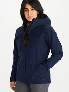 Marmot Kurtka damska Wm's Minimalist Hardshell kurtka przeciwdeszczowa, wodoszczelna, wiatroszczelna i oddychająca niebieski granatowy (Arctic Navy) S 36120 - Kurtki damskie - miniaturka - grafika 1