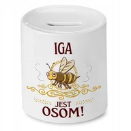 Skarbonki - Skarbonka Dla Igi Idealny na Urodziny na Prezent z Nadrukiem ze Zdjęciem - miniaturka - grafika 1