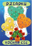 Kartki okolicznościowe i zaproszenia - Laurka B6 Dziadek Balony - artykuł papierniczy - miniaturka - grafika 1