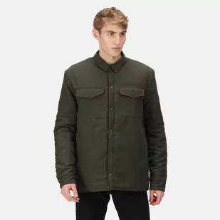 Regatta Męska Koszula Ocieplana Gawayne Ciemne Khaki, Rozmiar: XL - Koszule męskie - miniaturka - grafika 1