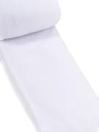 Rajstopy - Rajstopy dziecięce bawełniane frotte białe 80-86 - miniaturka - grafika 1